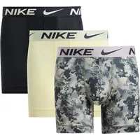Nike Essential Micro Boxershorts grau/grün/khaki M 3er Pack