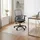 Relaxdays Bodenschutzmatte 90 x 120 cm Transparent