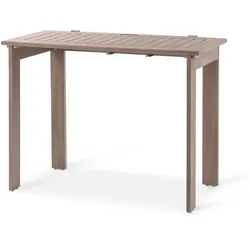 Tchibo - Gartentisch »Leira« - 99x46,5x73cm - grau - Eukalyptusholz / Stahl