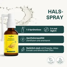 beelife ag Heybee Propolis Halsspray+