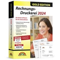 Markt + Technik Markt & Technik Rechnungs-Druckerei 2024 Gold Edition Vollversion, 1 Lizenz Windows Finanz-Software