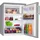 Amica KS 361 115 E Kühlschrank (135 l, 850 mm hoch, Edelstahl)