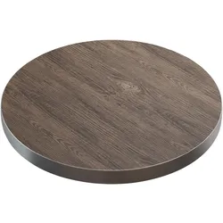 Bistro Tischplatte | Ø 50 cm | Wenge | Gastro Tischplatte