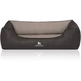 Knuffelwuff Hundebett Outback XXL 120 x 85 cm schwarz/grau