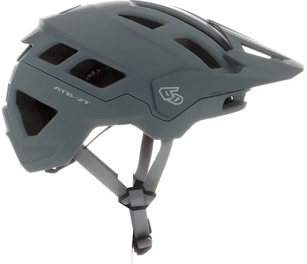 6D ATB-2T Ascent Matte Grey - MTB Helm - XS/S