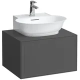 Laufen The New Classic 1 Schublade, zu Aufsatz-Handwaschbecken, Verkehrsgrau