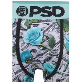 Psd Boxershorts Cash & Roses hellblau / grün / weiß XXL 1er Pack