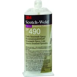 2K-Epoxidkleber Scotch Weld DP 490 schwarz 50ml Doppelkartusche - schwarz