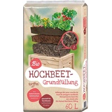 Floragard Bio Hochbeet-Grundfüllung 60 l