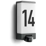 Steinel Außenleuchte E27 grau mit Bewegungsmelder IP44