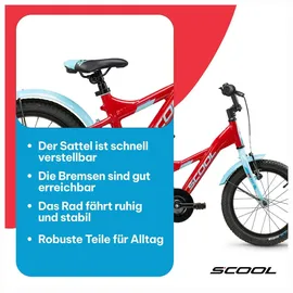 S'COOL XXlite 16 Zoll RH 28 cm rot