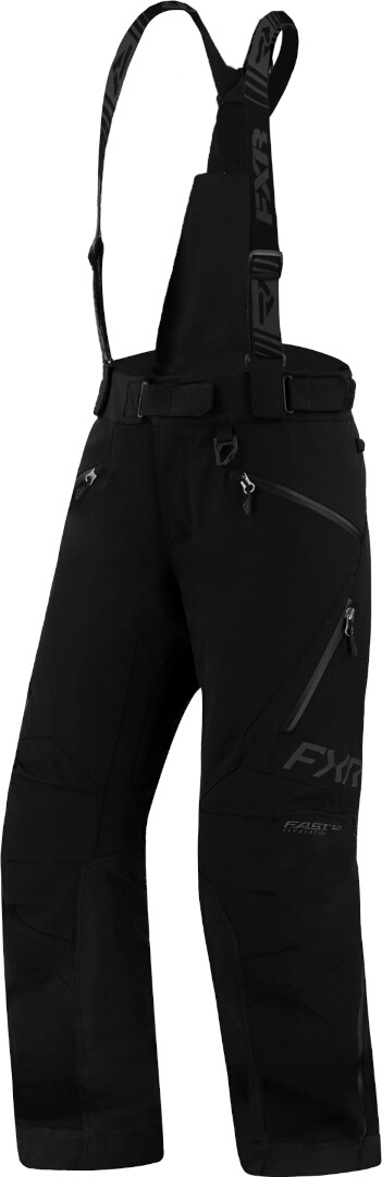 FXR Renegade FX 2023 Damen Snowmobil Latzhose, schwarz, Größe L 34