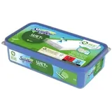 Swiffer WET+ ANTIBACTERIAL REFILLS Feuchte Bodentücher Mikrofaser, 20 St.