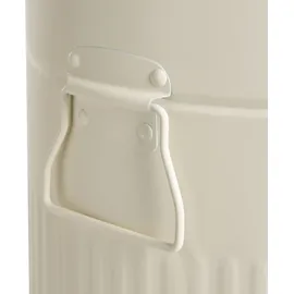 Beliani Tretmülleimer 30 l Beige