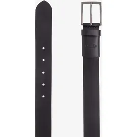 Eurex Gürtel Leder schwarz 115