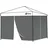 Sekey Seitenwände für Pavillon 3x3 2 Stück 3 x 3 m Grau