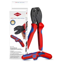 Knipex 00 31 31 V01 SB Photovoltaik-Installationsset mit ErgoStrip® PV und KNIPEX PreciForce® 53 mm