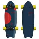 Hydroponic Fish 28 ́ ́ Surfskate - Lunar Navy / Red - 9.3 Zoll