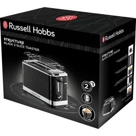 Russell Hobbs Structure Toaster schwarz