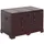 Mendler Holztruhe Holzbox Schatztruhe Valence Antikoptik 49x77x47cm ~ eckig