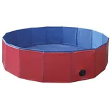 Nobby Dog Pool Hundepool S 80x20 cm Hunde Pool Badepool Rot Blau