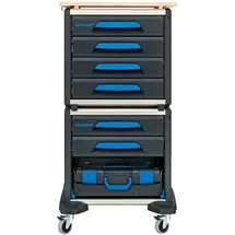 Gedore WorkMo B2 mit Werkzeugsortiment, 72-tlg