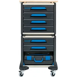 Gedore WorkMo B2 mit Werkzeugsortiment, 72-tlg