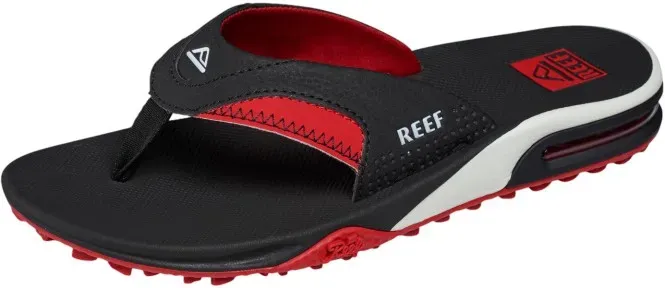 REEF FANNING PREGAME Sandale 2026 black/red - 42