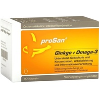 ProSan Ginkgo + Omega-3 Kapseln 90 St.