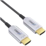 FIBERX FX-I350-020 HDMI-Kabel 20 m Schwarz/Grau/Silber