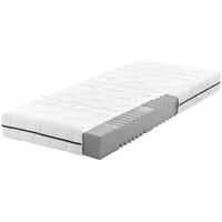 Komfortschaummatratze Comfortmatratze Ravo-PUR® mit RAVOTEX Funktio..., RAVENSBERGER Matratzen, 19 cm hoch, Ergonomisch, hohe Elastizität + Haltbarkeit, 7 Zonen, Made in Germany grau 180 cm x 190 cm x 19 cm