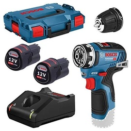 Bosch GSR 12V-35 FC Professional inkl. 2 x 3 Ah + L-Boxx 06019H3001
