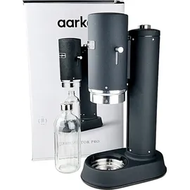 Aarke Carbonator Pro matte black + Glasflasche