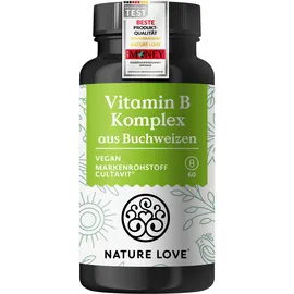 Nature Love Vitamin B Komplex aus Buchweizen Kapseln 60 St.