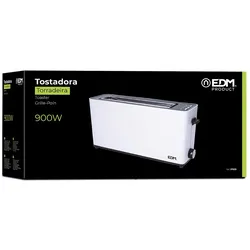 EDM Toaster 900 W, weißes Design