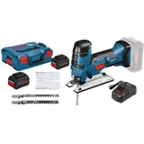 Akku-Stichsäge gst 18V-LI s / 2x 5,5 Ah ProCORE18V Akku + Ladegerät in L-Boxx - Bosch