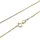 Elli Kette mit Anhänger Kreuz Topas 585 Gelbgold