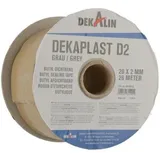 Dekalin Dekaplast D2 Butyl Dichtungsband, 20x2mm, 26m, Grau