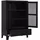 vidaXL Büroschrank mit Maschengittertüren Industriell 75×40×120 cm Stahl