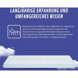 Arensberger Topper LUXURY, Gelschaum und Memory Gel Foam Matratzentopper, waschbar, geeignet für Federkern & Matratzen, Höhe
