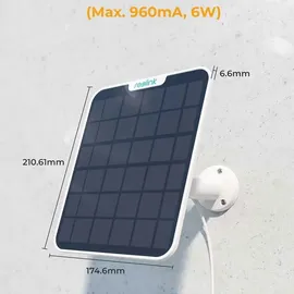Reolink Solarpanel 2, weiß, Solarmodul