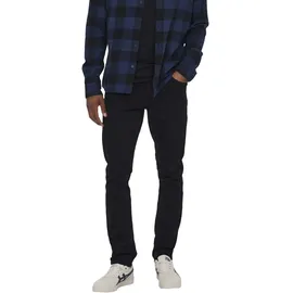 Only & Sons Loom BLACK DCC 0448 Slim Fit Jeans ONSLOOM LBD 8263 AZG DNM NOOS«, Gr. 33 L 32