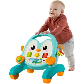 Mattel 2-in-1 Musikalischer Pinguin Lauflernwagen