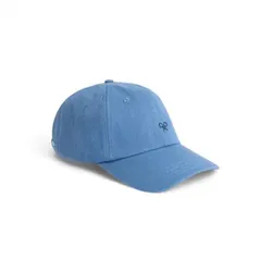Silbon für Herren. 131136 Schlichte Mütze Schläger blau (OSFA), Lässig, Baumwolle