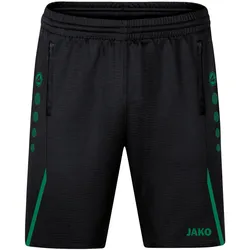 JAKO Challenge Trainingsshorts schwarz/sportgrün M