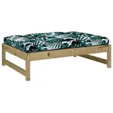 vidaXL Gartenhocker 120 x 80 x 1 cm Kiefernholz imprägniert