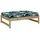 vidaXL Gartenhocker 120 x 80 x 1 cm Kiefernholz imprägniert