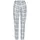 VIVANCE Pyjamahose kariert grau/rosa 40/42