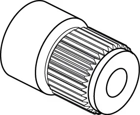 Ideal Standard Griffadapter Cubic, für Thermostat A860719NU