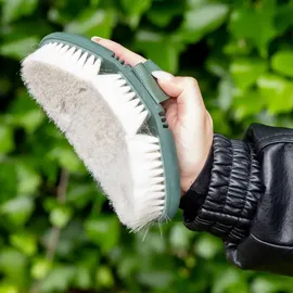 Waldhausen Flex Glanzbürste, Borsten aus Ziegenhaar, mistel